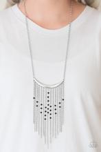 Load image into Gallery viewer, Paparazzi Runaway Rumba Long Black Necklace
