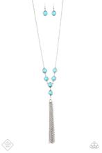 Paparazzi - Rural Heiress - Long Blue Necklace - Fashion Fix SSF0520