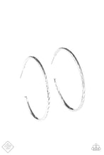 Load image into Gallery viewer, Rural Reserve Silver Hoop Earrings Fashion Fix
