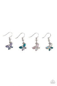 Paparazzi - Starlet Shimmer - Butterfly Earrings - SS4