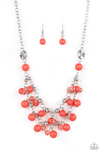 Load image into Gallery viewer, Paparazzi - Seaside Soiree - Orange Necklace
