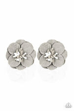 Hair Accessories - Serene in Sweet Pea - Silver Hair Clip
