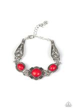 Desert Dreamin' Red Stone Necklace and Serenely Southern Red Stone Bracelet - Jewelry Set 66