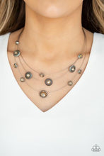 Load image into Gallery viewer, Sheer Thing! Brown Necklace
