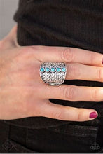 Load image into Gallery viewer, Simply Santa Fe - A Line in the Sandstone Turquoise Ring
