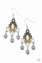 Load image into Gallery viewer, Paparazzi Southern Expressions Yellow Stone Earrings
