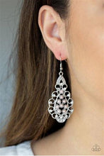 Load image into Gallery viewer, Paparazzi Sprinkle the Sparkle Pink Pearl and Rhinestone Earrings
