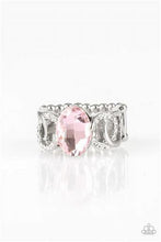 Load image into Gallery viewer, Paparazzi Supreme Bling Pink Rhinestone Ring
