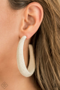 Twine and Dine Hoop Earrings