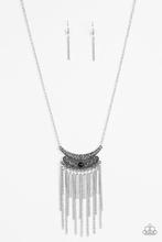 Paparazzi Take Zen Long Black Necklace with Fringe