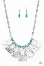 Load image into Gallery viewer, Paparazzi Terra Takeover Necklace - Choose from Blue or Silver
