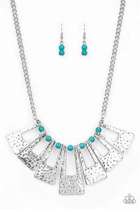 Paparazzi Terra Takeover Necklace - Choose from Blue or Silver