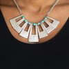 Load image into Gallery viewer, Paparazzi Terra Takeover Necklace - Choose from Blue or Silver
