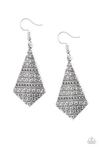 Paparazzi Terra Trending Silver Earring