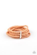 Load image into Gallery viewer, Paparazzi - Thank Me LAYER - Orange Seed Bead Stretch Bracelet - Exclusive
