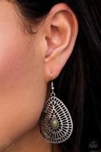 Load image into Gallery viewer, Paparazzi The GRATE Beyond Green Earrings - Fashion Fix Sunset Sightings
