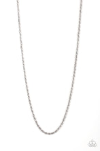 Load image into Gallery viewer, Paparazzi The Go To Guy Men&#39;s Silver Chain Necklace
