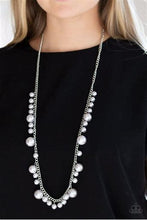 Load image into Gallery viewer, Paparazzi There&#39;s Always Room at the Top - Long Silver Pearl Necklace
