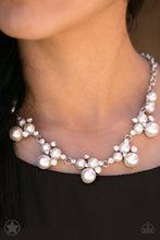 Load image into Gallery viewer, Paparazzi - Toast to Perfection  - White Pearl and Rhinestone Necklace Blockbuster
