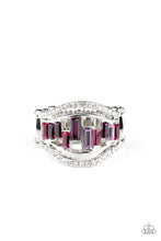 Load image into Gallery viewer, Treasure Chest Charm Purple Ring
