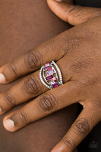 Load image into Gallery viewer, Treasure Chest Charm Purple Ring
