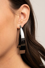 Load image into Gallery viewer, Life of the Party Underestimated Edge Black Earrings December 2020
