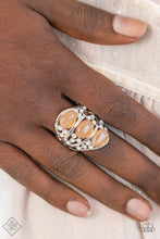 Load image into Gallery viewer, Paparazzi Underrated Shimmer Orange Ring
