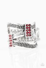 Paparazzi Urban Upscale Red Rhinestone Rings