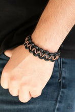 Load image into Gallery viewer, Weave It At That Black Urban Bracelet
