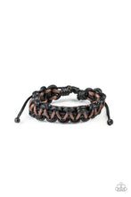 Load image into Gallery viewer, Weave It At That Black Urban Bracelet
