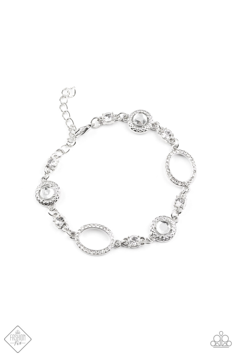 Fashion Fix Fiercely 5th Avenue - Wedding Day Demure White Bracelet - Nov 2020