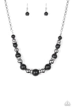 Load image into Gallery viewer, Paparazzi The Ruling Class - Black Beads Short Necklace
