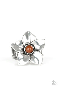Boho Blossom Ring with Flower Shape - Choose from Pink or Purple