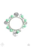 Charming Treasure Green Bracelet