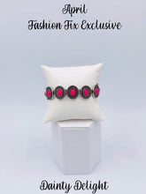 Load image into Gallery viewer, Paparazzi - Dainty Delight - Pink Bracelet - Fashion Fix Exclusive April 2022
