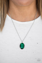 Load image into Gallery viewer, Definitely Duchess Emerald Green Necklace, Earrings &amp;  All a Glitter Toggle Bracelet - Jewelry Set 55
