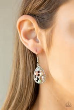 Load image into Gallery viewer, Paparazzi Fabulously Wealthy Multicolor Pearl Earrings (Blue, Pink and White Pearls)
