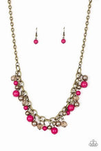 Load image into Gallery viewer, The GRIT Crowd Pink Necklace and Grit and Glamour Pink Bracelet Jewelry Set 39
