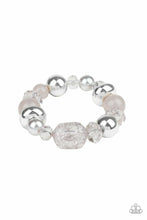 Load image into Gallery viewer, Paparazzi - Ice Ice Breaker - Silver Bracelet
