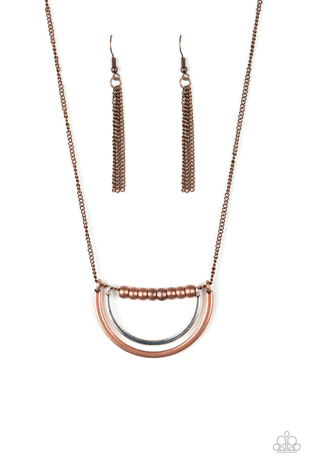 Artificial Arches Cooper Necklace