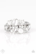 Load image into Gallery viewer, Moonlit Masquerade White Moonstone Ring
