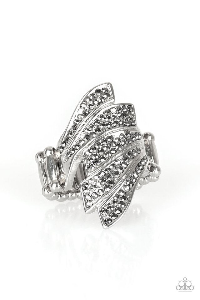 Majestically Monte Carlo Silver Ring