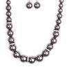 Load image into Gallery viewer, You Had Me at Pearls Black Pearl Necklace
