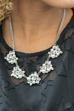 Load image into Gallery viewer, Paparazzi Heiress Of Them All White Rhinestone Necklace EMP
