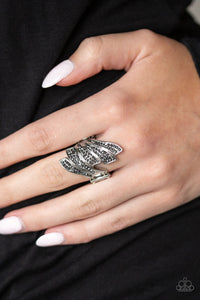 Majestically Monte Carlo Silver Ring