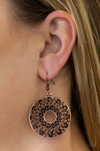 Load image into Gallery viewer, Paparazzi - Malibu Musical - Earrings Multicolor or Cooper
