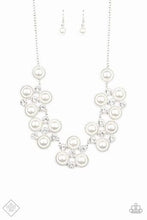 Load image into Gallery viewer, Fashion Fix Fiercely 5th Avenue - Night at the Symphony White Necklace - Apr 2020
