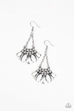 Load image into Gallery viewer, Paparazzi Terra Tribe White Silver Earrings Summer Party Pack 2019
