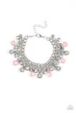 Load image into Gallery viewer, The Party Spree Pink Necklace and The Party Planner Pink Bracelet Jewelry Set 42
