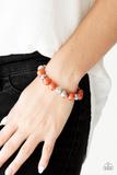 Load image into Gallery viewer, The Big Leaguer Orange Necklace and Very VIP Orange Bracelet - Jewelry Set 22
